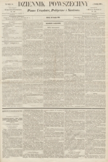 Dziennik Powszechny : Pismo Urzędowe, Polityczne i Naukowe. 1861, nr 64 (14 grudnia)