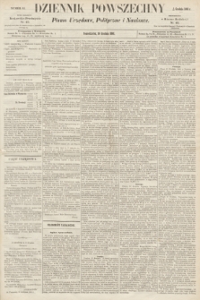 Dziennik Powszechny : Pismo Urzędowe, Polityczne i Naukowe. 1861, nr 65 (16 grudnia)