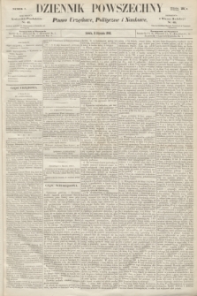 Dziennik Powszechny : Pismo Urzędowe, Polityczne i Naukowe. 1862, nr 7 (11 stycznia)