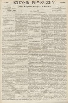Dziennik Powszechny : Pismo Urzędowe, Polityczne i Naukowe. 1862, nr 14 (21 stycznia)