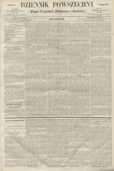 Dziennik Powszechny : Pismo Urzędowe, Polityczne i Naukowe. 1862, nr 18 (25 stycznia)