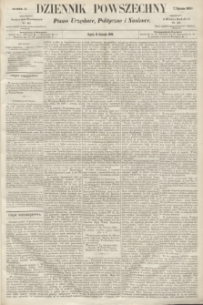 Dziennik Powszechny : Pismo Urzędowe, Polityczne i Naukowe. 1862, nr 23 (31 stycznia)