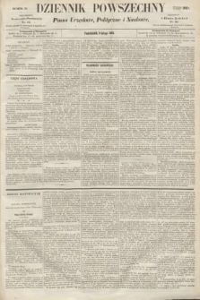 Dziennik Powszechny : Pismo Urzędowe, Polityczne i Naukowe. 1862, nr 25 (3 lutego)