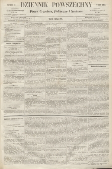 Dziennik Powszechny : Pismo Urzędowe, Polityczne i Naukowe. 1862, nr 26 (4 lutego)