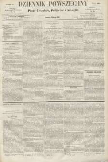 Dziennik Powszechny : Pismo Urzędowe, Polityczne i Naukowe. 1862, nr 28 (6 lutego)