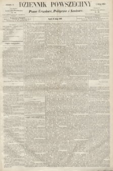 Dziennik Powszechny : Pismo Urzędowe, Polityczne i Naukowe. 1862, nr 41 (21 lutego)