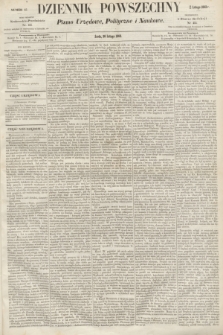 Dziennik Powszechny : Pismo Urzędowe, Polityczne i Naukowe. 1862, nr 45 (26 lutego)