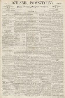 Dziennik Powszechny : Pismo Urzędowe, Polityczne i Naukowe. 1862, nr 47 (28 lutego)