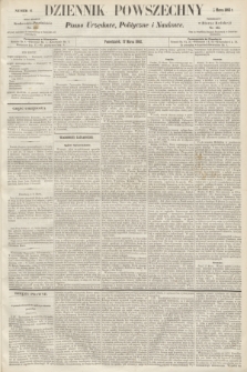 Dziennik Powszechny : Pismo Urzędowe, Polityczne i Naukowe. 1862, nr 61 (17 marca)