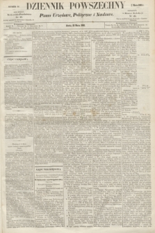 Dziennik Powszechny : Pismo Urzędowe, Polityczne i Naukowe. 1862, nr 66 (22 marca)