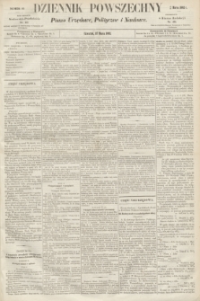 Dziennik Powszechny : Pismo Urzędowe, Polityczne i Naukowe. 1862, nr 69 (27 marca)