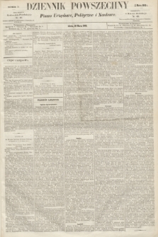 Dziennik Powszechny : Pismo Urzędowe, Polityczne i Naukowe. 1862, nr 71 (29 marca)