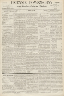 Dziennik Powszechny : Pismo Urzędowe, Polityczne i Naukowe. 1862, nr 107 (14 maja)