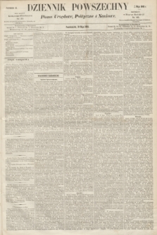 Dziennik Powszechny : Pismo Urzędowe, Polityczne i Naukowe. 1862, nr 111 (19 maja)