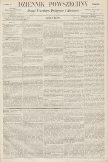 Dziennik Powszechny : Pismo Urzędowe, Polityczne i Naukowe. 1862, nr 114 (22 maja)