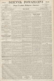 Dziennik Powszechny : Pismo Urzędowe, Polityczne i Naukowe. 1862, nr 121 (31 maja)