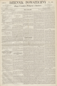 Dziennik Powszechny : Pismo Urzędowe, Polityczne i Naukowe. 1862, nr 123 (3 czerwca)