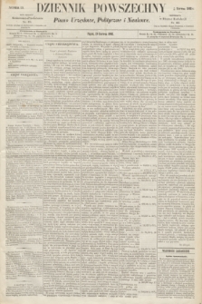 Dziennik Powszechny : Pismo Urzędowe, Polityczne i Naukowe. 1862, nr 131 (13 czerwca)