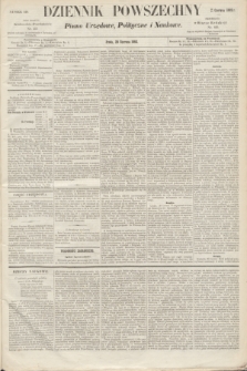 Dziennik Powszechny : Pismo Urzędowe, Polityczne i Naukowe. 1862, nr 140 (25 czerwca)