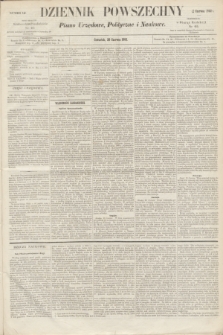 Dziennik Powszechny : Pismo Urzędowe, Polityczne i Naukowe. 1862, nr 141 (26 czerwca)