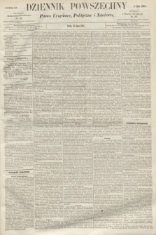 Dziennik Powszechny : Pismo Urzędowe, Polityczne i Naukowe. 1862, nr 158 (16 lipca)
