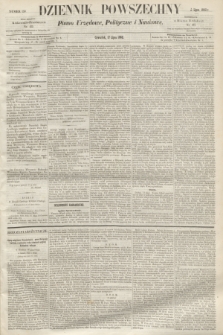 Dziennik Powszechny : Pismo Urzędowe, Polityczne i Naukowe. 1862, nr 159 (17 lipca)