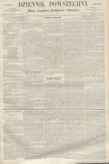 Dziennik Powszechny : Pismo Urzędowe, Polityczne i Naukowe. 1862, nr 168 (28 lipca)