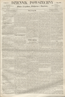 Dziennik Powszechny : Pismo Urzędowe, Polityczne i Naukowe. 1862, nr 169 (29 lipca)