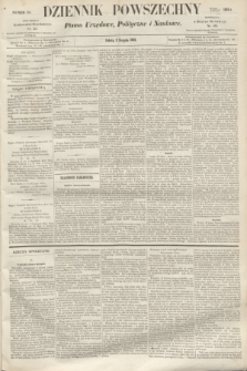 Dziennik Powszechny : Pismo Urzędowe, Polityczne i Naukowe. 1862, nr 173 (2 sierpnia)