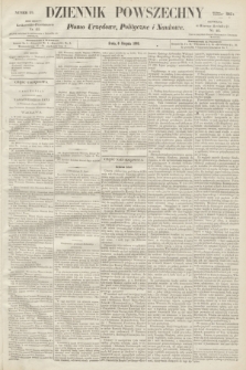 Dziennik Powszechny : Pismo Urzędowe, Polityczne i Naukowe. 1862, nr 176 (6 sierpnia)