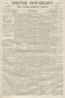 Dziennik Powszechny : Pismo Urzędowe, Polityczne i Naukowe. 1862, nr 180 (12 sierpnia)