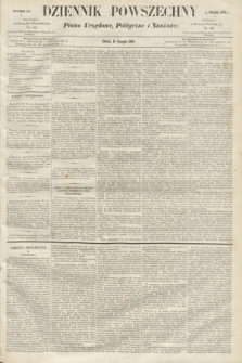 Dziennik Powszechny : Pismo Urzędowe, Polityczne i Naukowe. 1862, nr 183 (16 sierpnia)