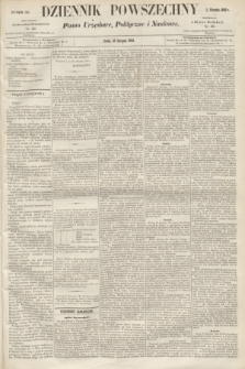 Dziennik Powszechny : Pismo Urzędowe, Polityczne i Naukowe. 1862, nr 192 (27 sierpnia)
