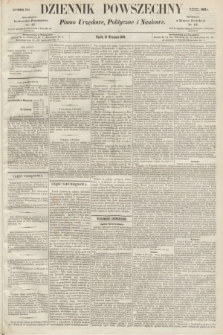 Dziennik Powszechny : Pismo Urzędowe, Polityczne i Naukowe. 1862, nr 204 (12 września)