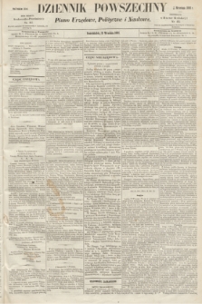 Dziennik Powszechny : Pismo Urzędowe, Polityczne i Naukowe. 1862, nr 206 (15 września)