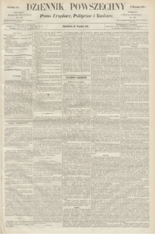 Dziennik Powszechny : Pismo Urzędowe, Polityczne i Naukowe. 1862, nr 212 (22 września)