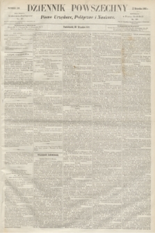 Dziennik Powszechny : Pismo Urzędowe, Polityczne i Naukowe. 1862, nr 218 (29 września)