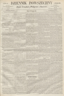 Dziennik Powszechny : Pismo Urzędowe, Polityczne i Naukowe. 1862, nr 219 (30 września)