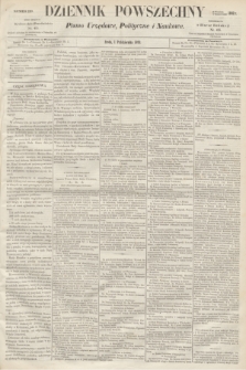 Dziennik Powszechny : Pismo Urzędowe, Polityczne i Naukowe. 1862, nr 220 (1 października)