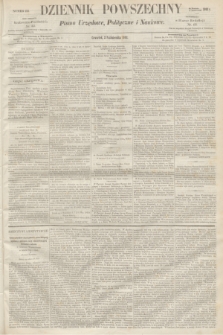 Dziennik Powszechny : Pismo Urzędowe, Polityczne i Naukowe. 1862, nr 221 (2 października)