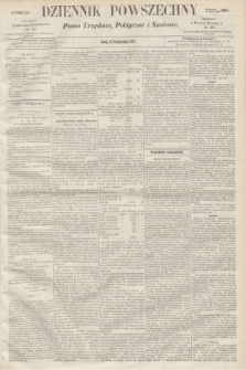 Dziennik Powszechny : Pismo Urzędowe, Polityczne i Naukowe. 1862, nr 226 (8 października)