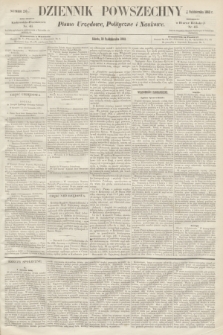 Dziennik Powszechny : Pismo Urzędowe, Polityczne i Naukowe. 1862, nr 235 (18 października) + dod.