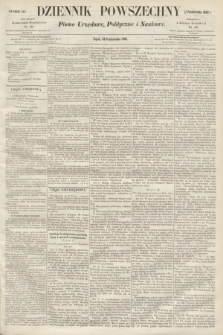 Dziennik Powszechny : Pismo Urzędowe, Polityczne i Naukowe. 1862, nr 240 (24 października)