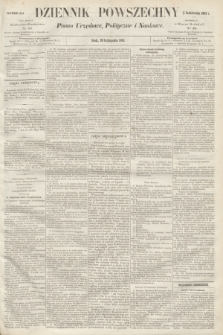 Dziennik Powszechny : Pismo Urzędowe, Polityczne i Naukowe. 1862, nr 244 (29 października)
