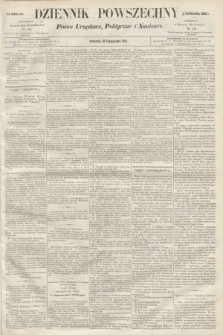 Dziennik Powszechny : Pismo Urzędowe, Polityczne i Naukowe. 1862, nr 245 (30 października)