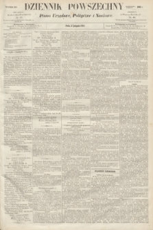 Dziennik Powszechny : Pismo Urzędowe, Polityczne i Naukowe. 1862, nr 249 (5 listopada)