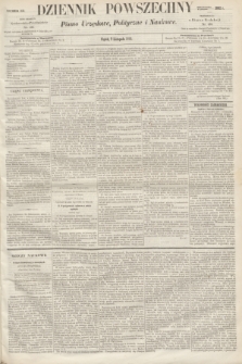 Dziennik Powszechny : Pismo Urzędowe, Polityczne i Naukowe. 1862, nr 251 (7 listopada)