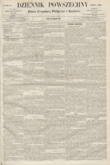 Dziennik Powszechny : Pismo Urzędowe, Polityczne i Naukowe. 1862, nr 255 (12 listopada)