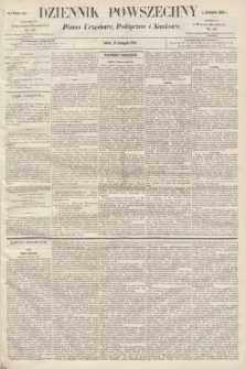 Dziennik Powszechny : Pismo Urzędowe, Polityczne i Naukowe. 1862, nr 258 (15 listopada)