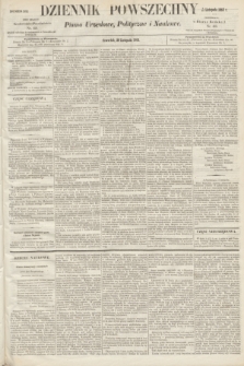 Dziennik Powszechny : Pismo Urzędowe, Polityczne i Naukowe. 1862, nr 262 (20 listopada)